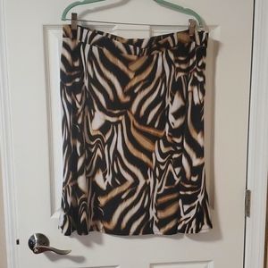 INC. International Concepts animal print skirt